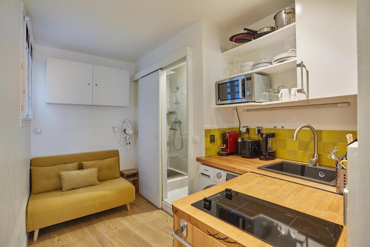 Appartement Studio Le Marais Renove / Paris Historique Extérieur photo