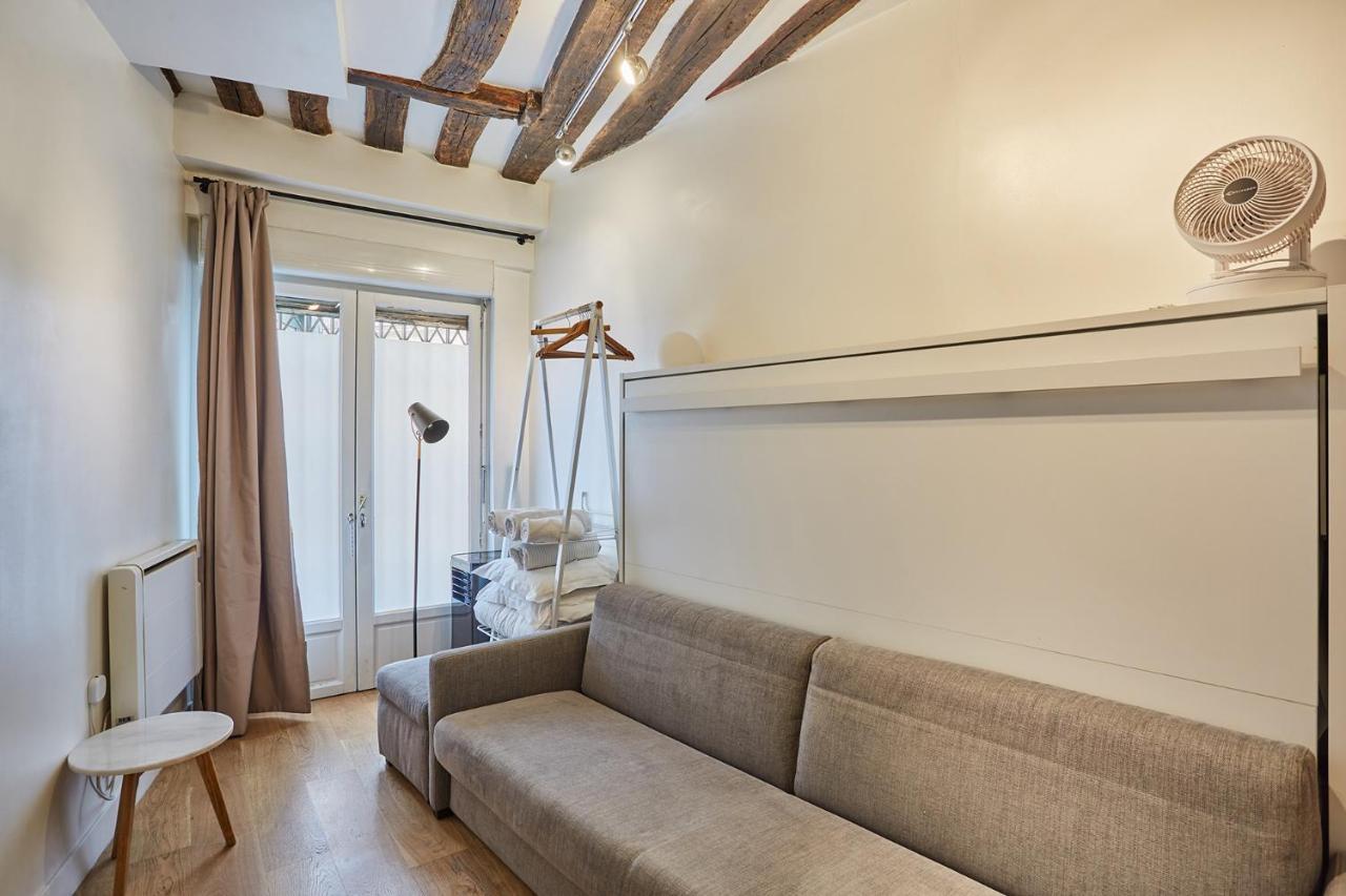 Appartement Studio Le Marais Renove / Paris Historique Extérieur photo